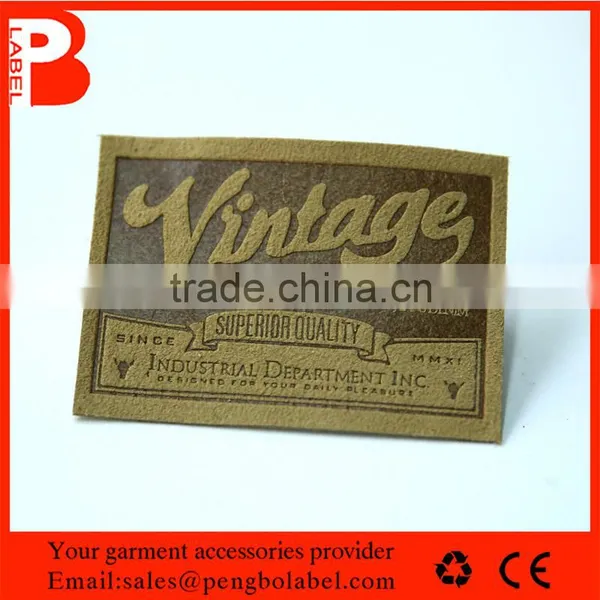 Hot Sale High Quality Genuine Leather Patch for Clothes photo-2