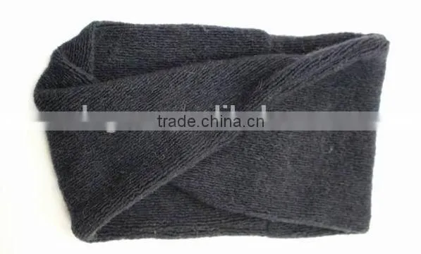 Solid Color Knitted Snood photo-3