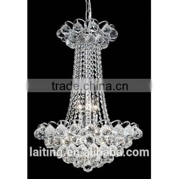 Silver Decorative Hanging Crystal Pendant Lamp From Zhongshan photo-3