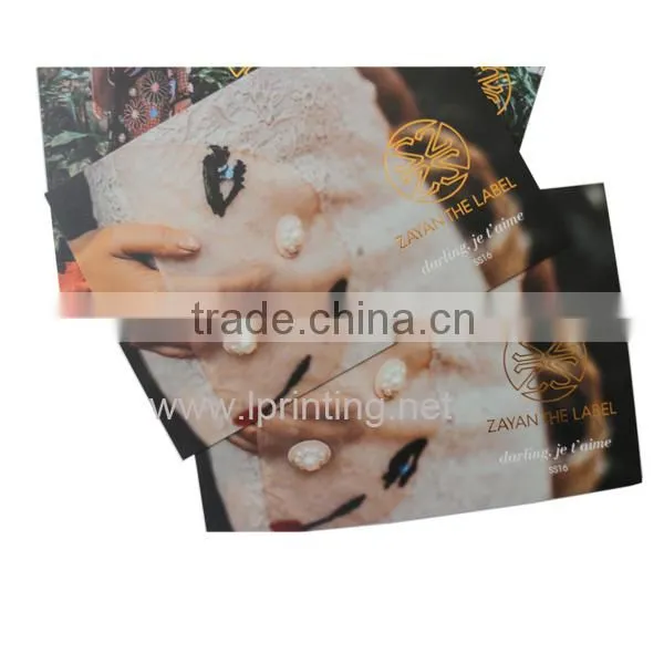 Hot Stamping Fashion Postcard Printing photo-2