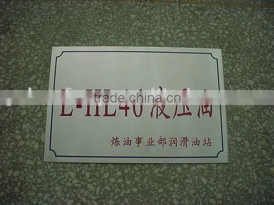 various metal label