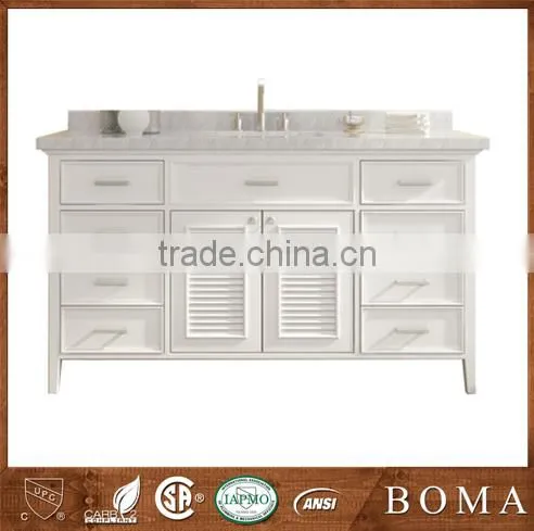 Solid Wood Bath Vanity for North America High-end Market from Professional Bath Vanity Set Manufacturer
