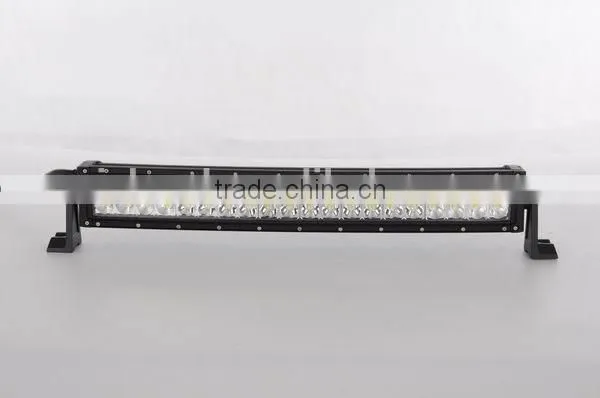 Color Changing 120w Curved Warning Light Bar Amber/white Led Light Bar Waterproof for 4x4 Offroad