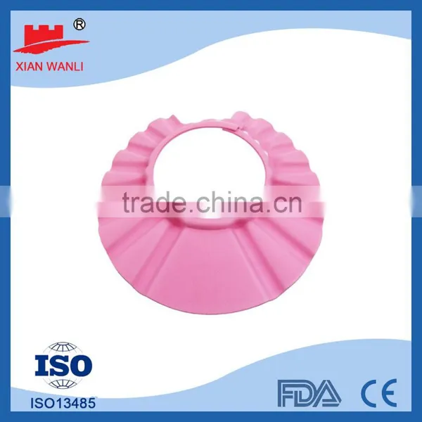 Colorful Hotel PE Disposable Nonwoven Shower Capclear Children Hair Washing Cap photo-5