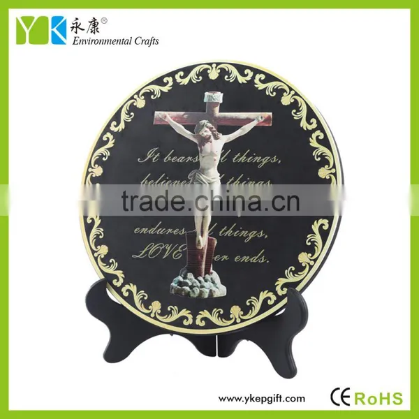 Religious Jesus Stations of the Cross Christ Activated Carbon Carving Craft for Table Decoration,home Decor photo-2