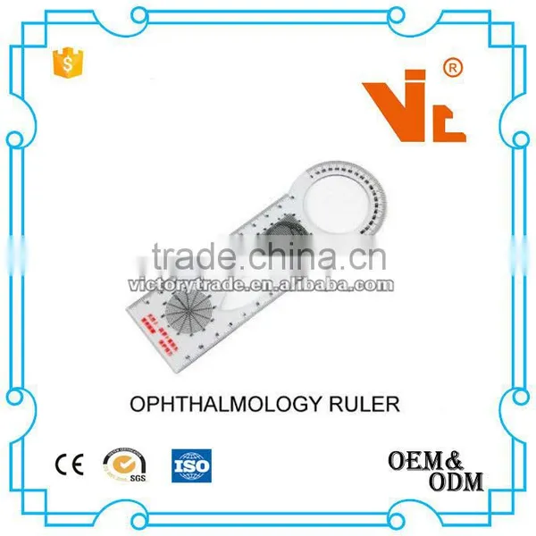 V-T012 High Quality Professional Medical Ruler Ophthalmology Ruler for Measuring