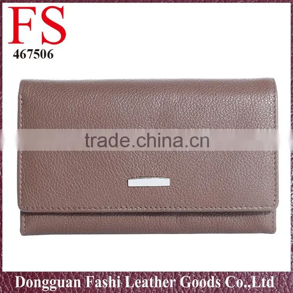 2016 China Wholesale Purse Leather Purse for Lady