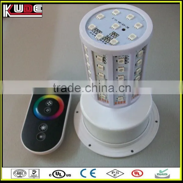 Rechargeable Single Battery Powered LED Corn Light/LED Glowing Lamp With Remote photo-4