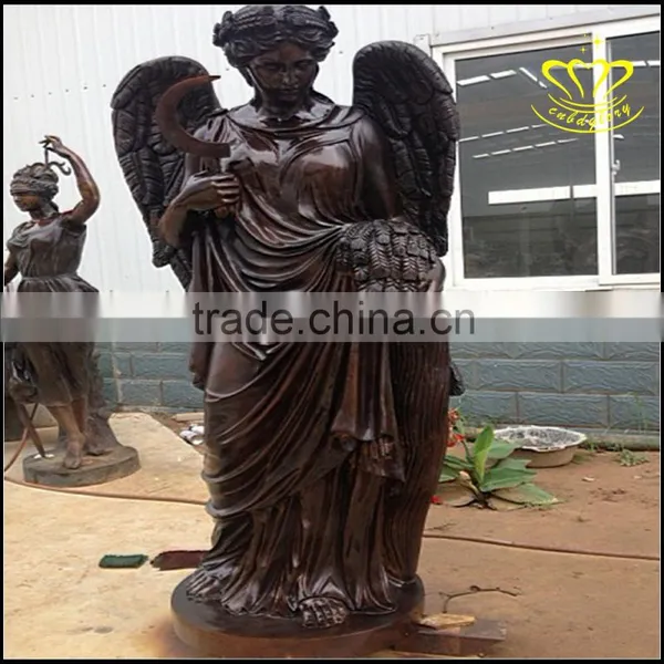 European Angel Bronze Sculpture of City Square Bronze Sculpture