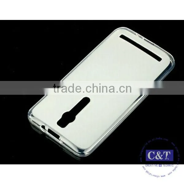 C&T New Hot TPU Slim Flexible Transparent Case for Asus Zenfone Selfie Zd551kl Clear photo-4