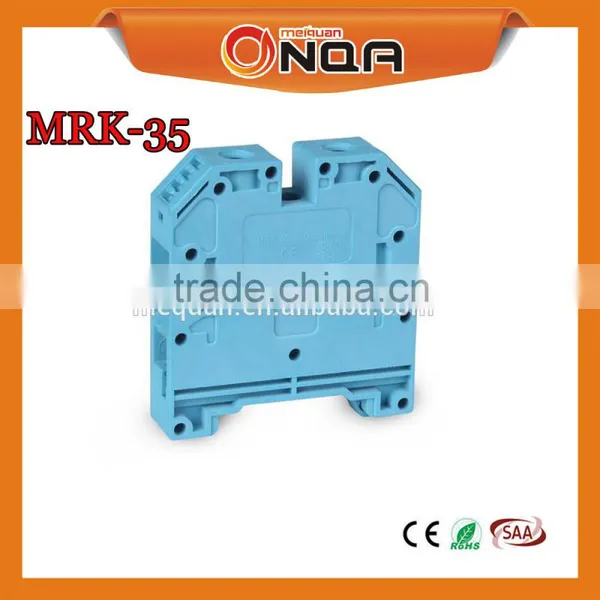 MRK Types Electric Copper Din Rail Terminal Block Weidmuller Connector photo-2