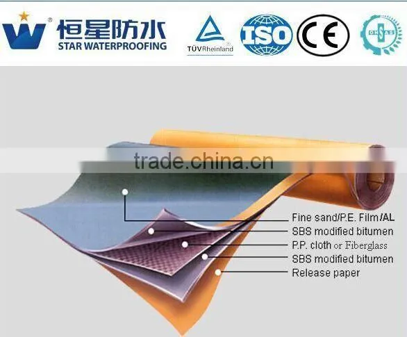 5mm APP Roofing Asphalt Watrproof Membrane photo-4