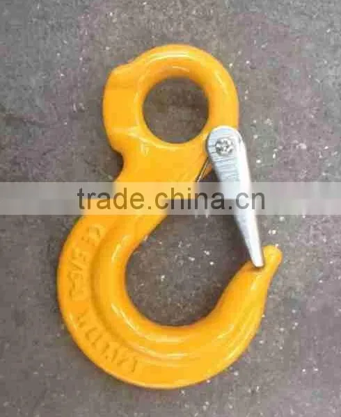 G80 EYE SLING HOOK WITH LATCH, EUROPEAN TYPE photo-2