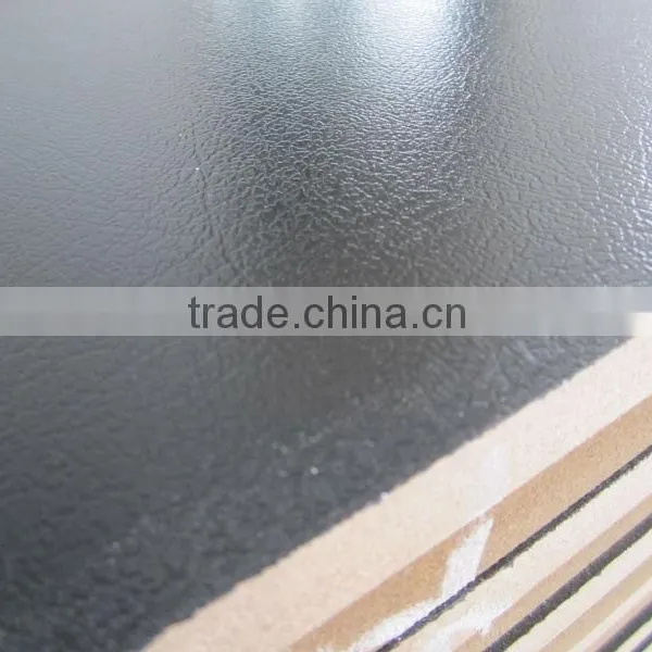 Textured Black Color Melamine MDF Board