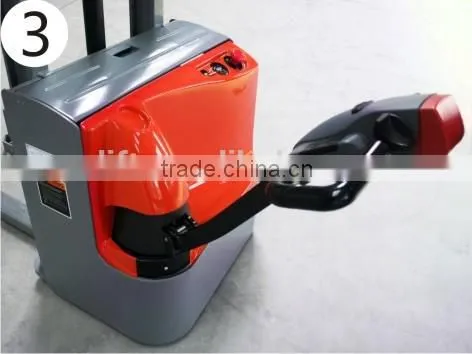 Full Electric Stacker 1.5 Ton Lift Height 4M photo-4