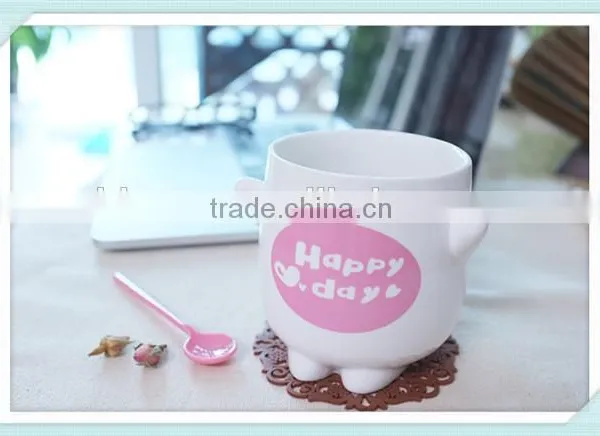 Lovely Belly Mug With Cute Design , Milk Drinking Mug photo-2