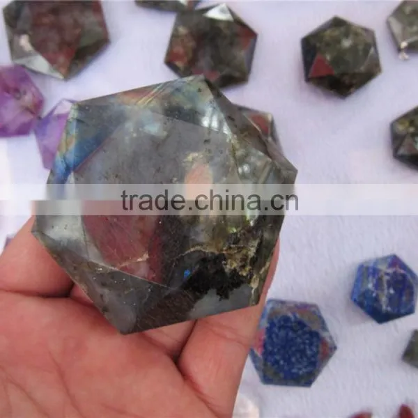2015 Customed Natural Multiple Faceted Lapis Lazuli Pendant for Gift photo-3