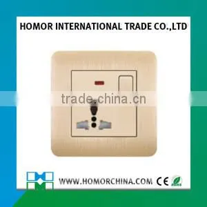 Socket Switch Manufacturers Double Gang Socket Wall Switch photo-5