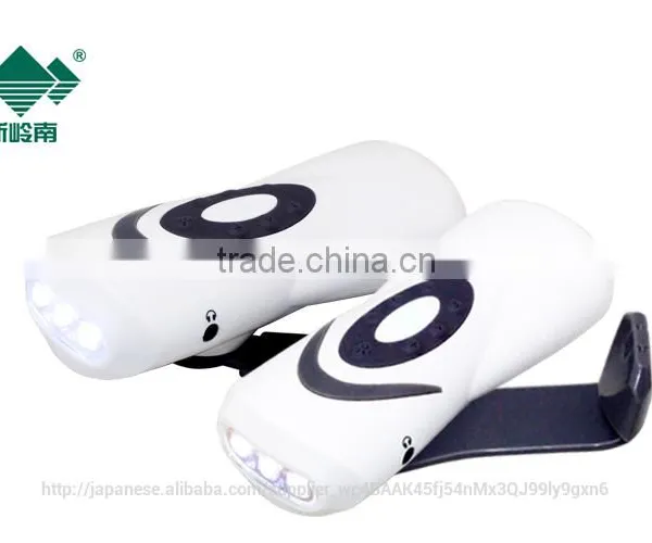 Newest Crank Dynamo Recharge Flashlight Radio With Phone Charge