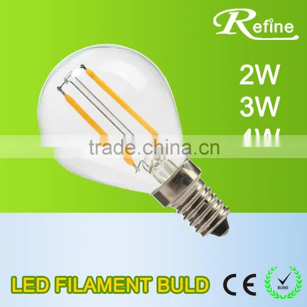 Dimmable Led Filament Bulb 2w 3w 4w High Brightness Glass Bulb photo-3