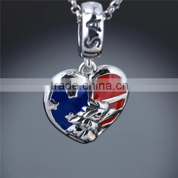 US National Bird Bald Eagle Sterling Silver Bird Pendant photo-4
