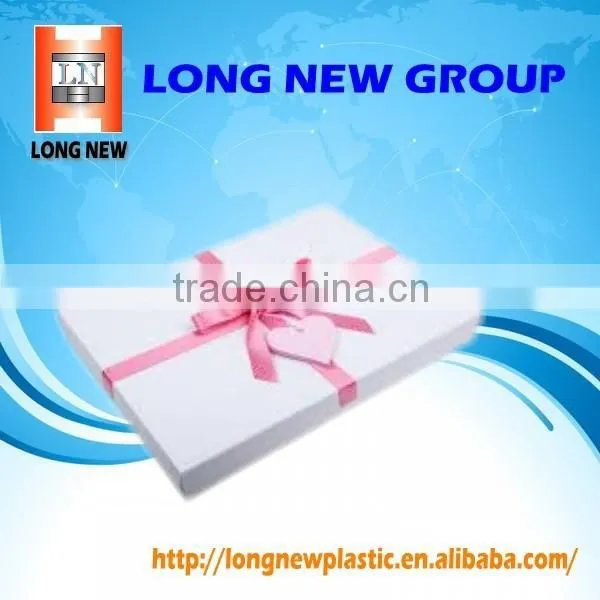 E Custom New Product Ribbon Hard Card Paper Gift Box Packaging photo-2