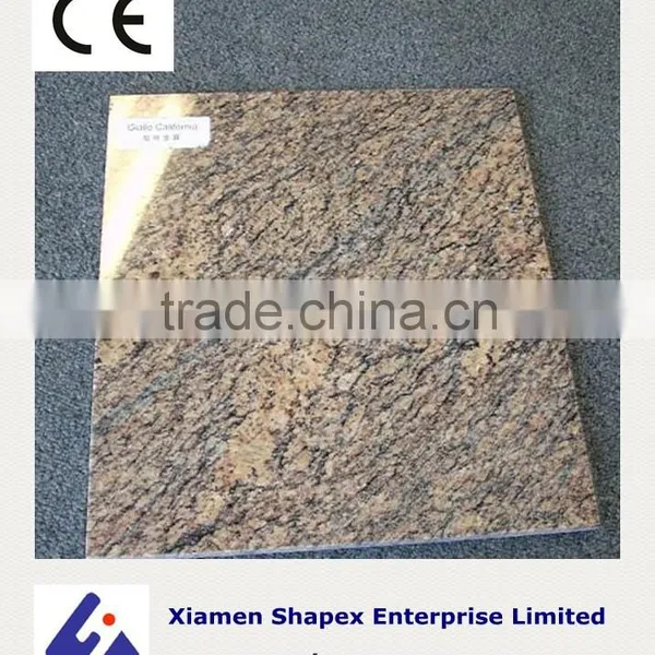 Giallo California Granite Slabs With Cheap Liquid Price photo-5