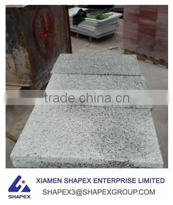 New Design Pear Flower White Granite Stairs Slab photo-2