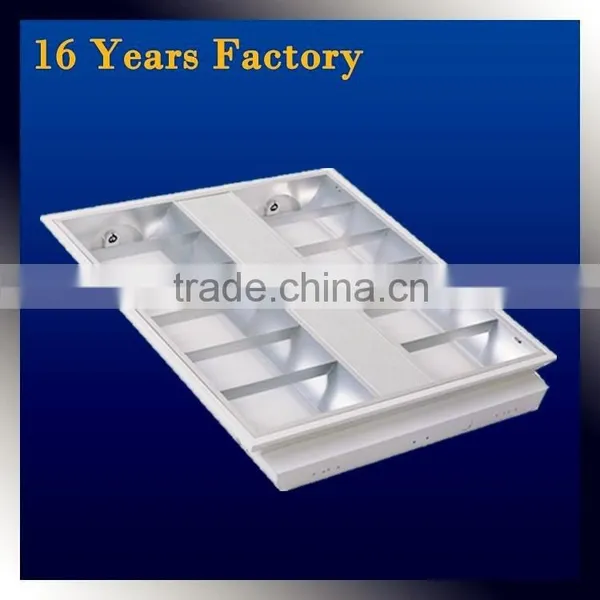 High Brightness Fluorescent Louver Fitting t8 Led Intergrated Grille Lamp With Low Price