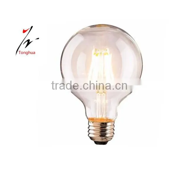 Edison Led Filament Bulb G80 Big Global Light Bulb With E27 Brass photo-3