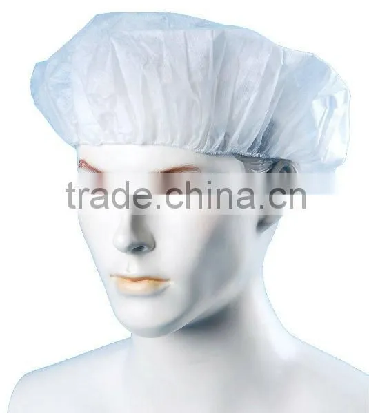 Disposable Nonwoven Bouffant Caps For Medical Use Nurse Cap photo-6