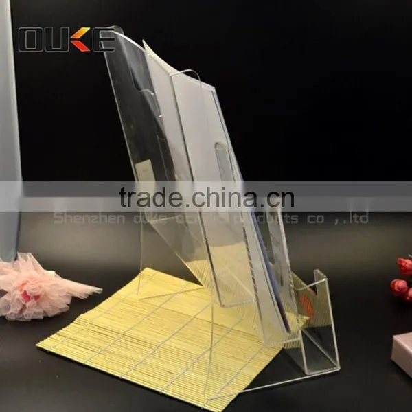 New Premium Environmental Protection Acrylic Diaplay Holder for Brochure Wholesale photo-4