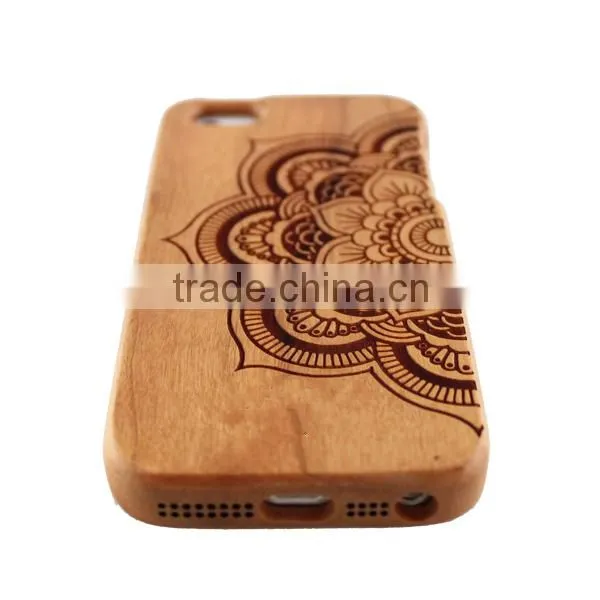 OEM Custom Laser Design Wood Cell Phones Cases for i6 /i6s/i6 Plus photo-3