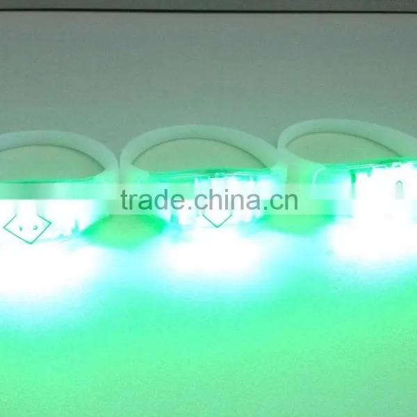 Factory Silicone LED Bracelets , Led Light Bracelets Led Flashing Bracelet , Led Light Wristbands Sound Activated Led Bracelet photo-2