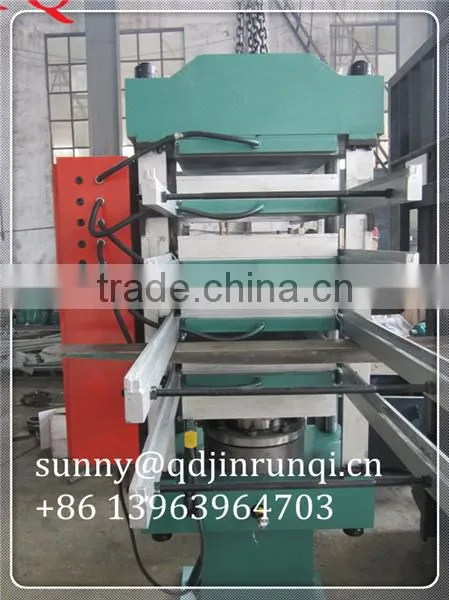 50 Ton 550*550 Rubber Paver Tile Making Machine/ Rubber Flooring Tile Vulcanizer photo-3