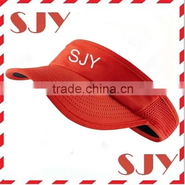100%Polyester Custom Dri Fit Mesh Tennis Visor Hat photo-2