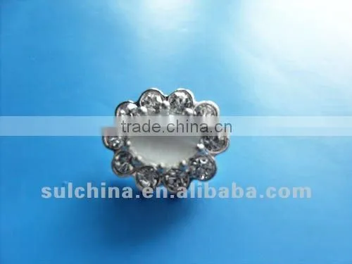 Crystal Rhinestone Button