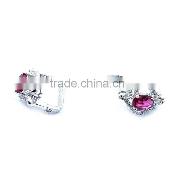 CZ Ruby Set Hot Sale CZ Set New Design Set photo-2