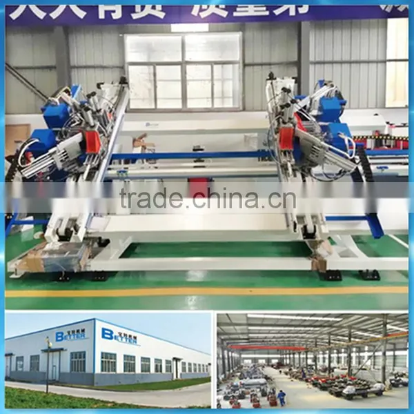 Plastic Window Welding Machines of CNC Vertical 4 Point Welding Machine