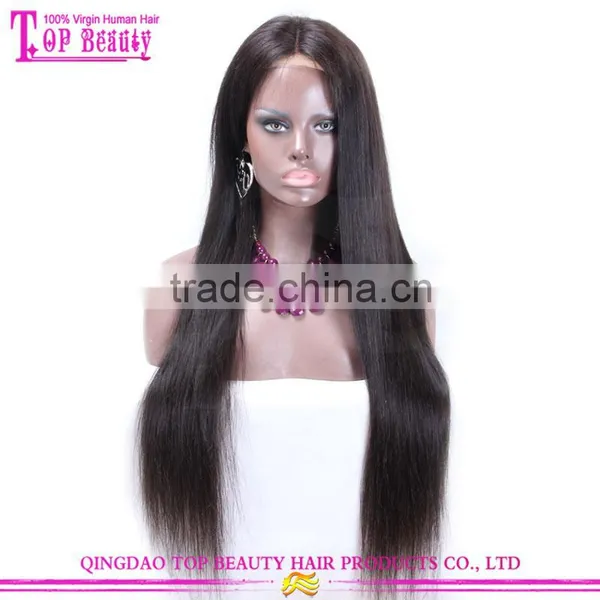 Fashion Wholesale 6A Grade 100% Russian Virgin Hair Wigs Natural Color Hair Wigs for Young Women photo-3