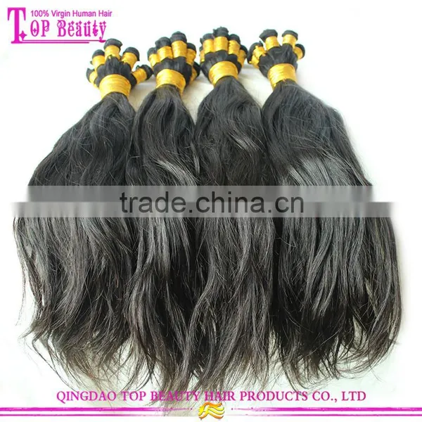Hot!!! Wholesale Unprocessed Human Hair Wavy 100%hand Tied Virgin Indian Remy Hair Weft photo-2