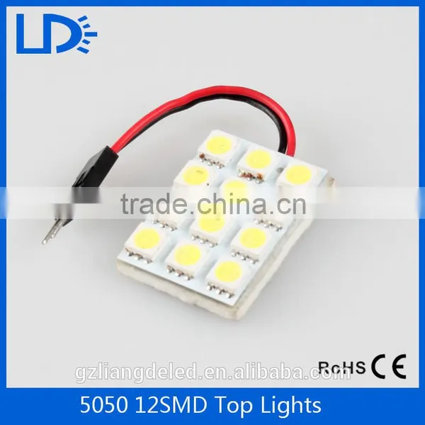 Super Bright High Quality T10 BA9S DC 12v 5050 12smd Bus Reading Light photo-4