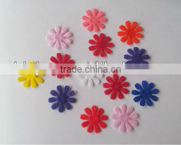 Excellent Embossed Patch/mould-cut Embossed Garments Applique/low Price Embossed Decorations