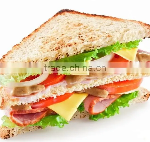 220v Electric Commerical Double Layer Hamburger Heating Machine Sandwich Machine Bread Baking Machine photo-3