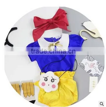 Wholesale Baby Clothes Supplier Kids Shirt and Shorts With Head Band photo-2