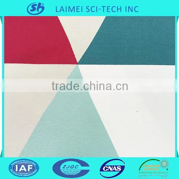 Flash Red Flower Disperse Print Woven Textile Fabric for Bedding photo-2