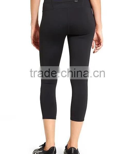 OEM Custom Made Dry Fi Brazilian Yoga Pants Fitness Capris photo-2