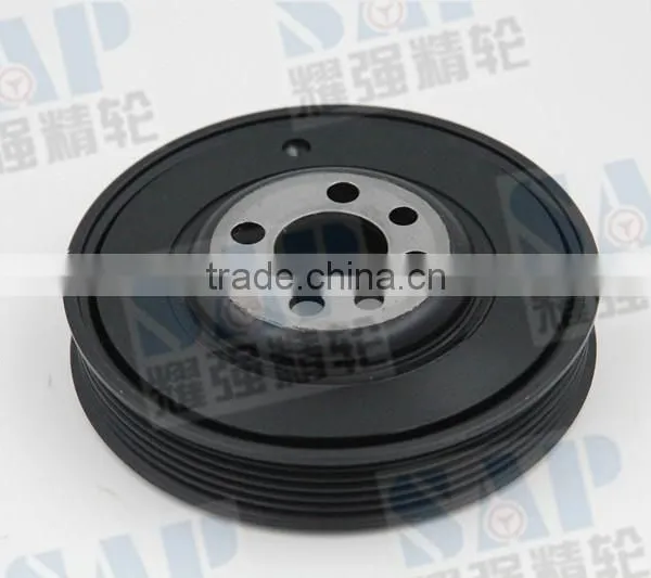 Crankshaft Pulley Diesel Serpentine Harmonic Balancer Damper for Audi TT VW Beetle Golf GTI Jetta photo-3