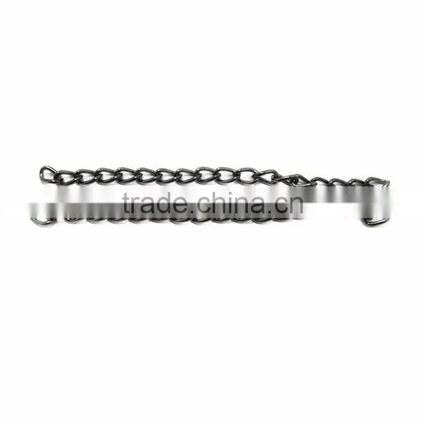 Decorative Plating Black Nickel Metal Handbag Chain photo-3