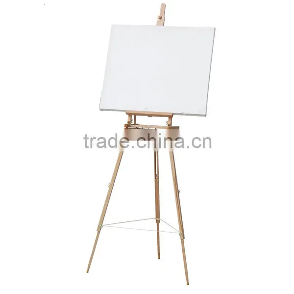 Bergino 78x78x202.7cm Wood Table Easel With Stands in Stock photo-3